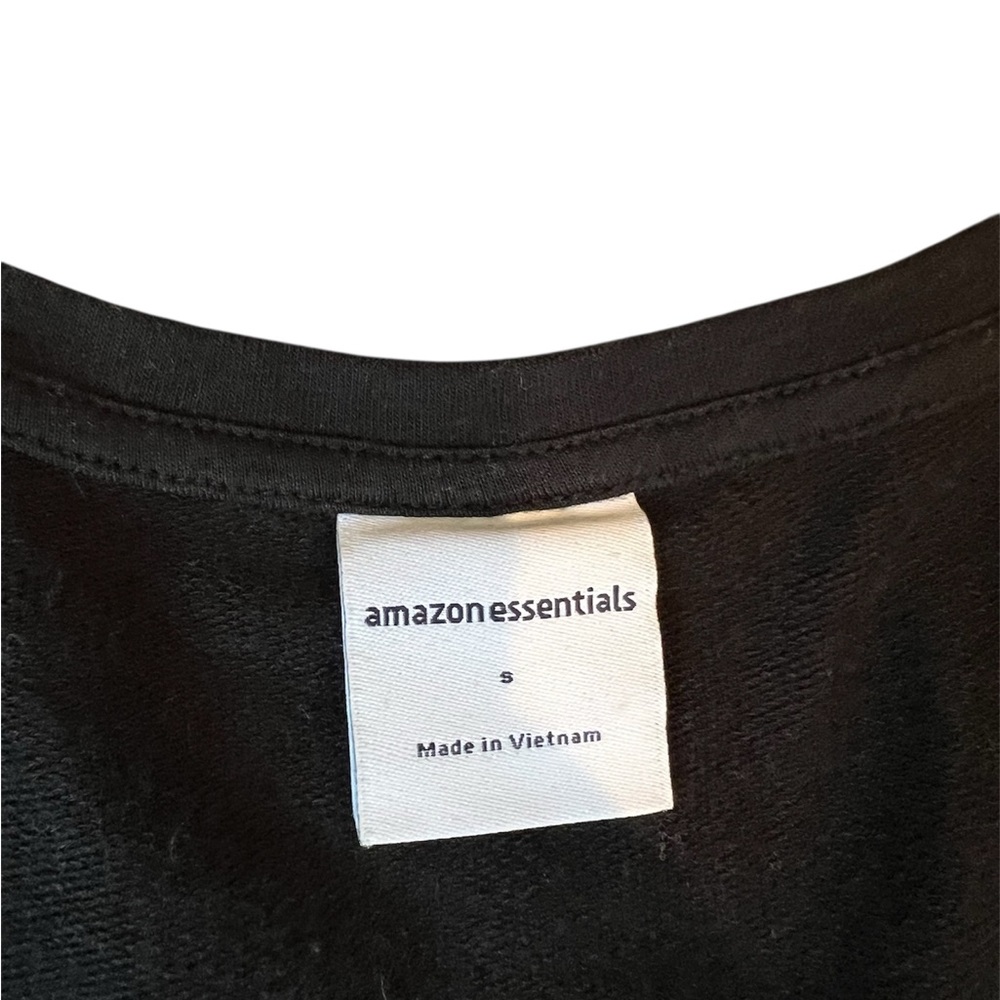 Amazon Essentials Black Jogger Jumpsuit Drawstrin… - image 5